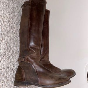 UGG over-the-knee leather boots